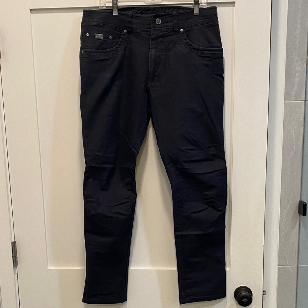 Kuhl Men's Free Kanvus Jean - black  34 x 30”